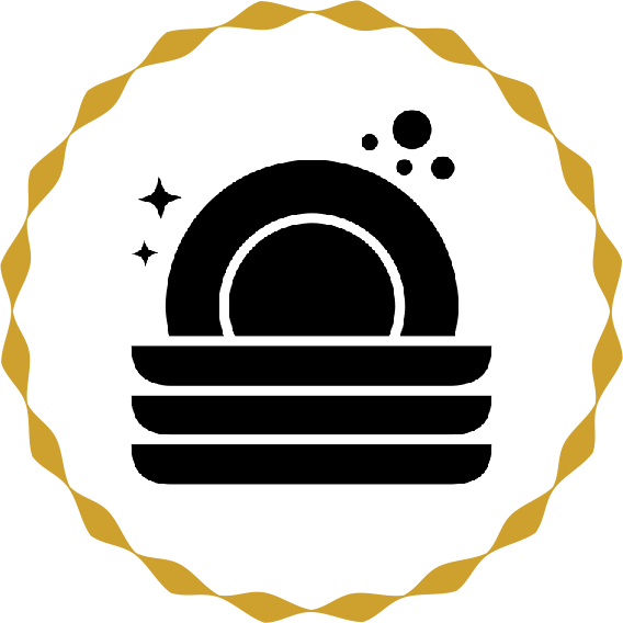 Bordure dorée en spirale